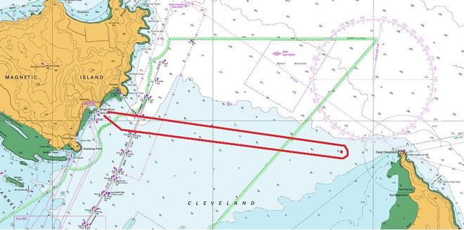 Magnetic Island Race Week 2014, Course Map 8 © SeaLink Magnetic Island Race Week Media SMIRW